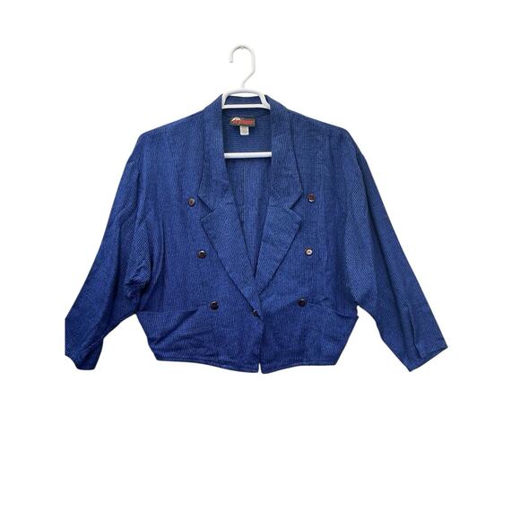 Joe Benbasset Jackets & Blazers - Joe Benbasset vintage jacket Blazer Women’s Size Medium Blue